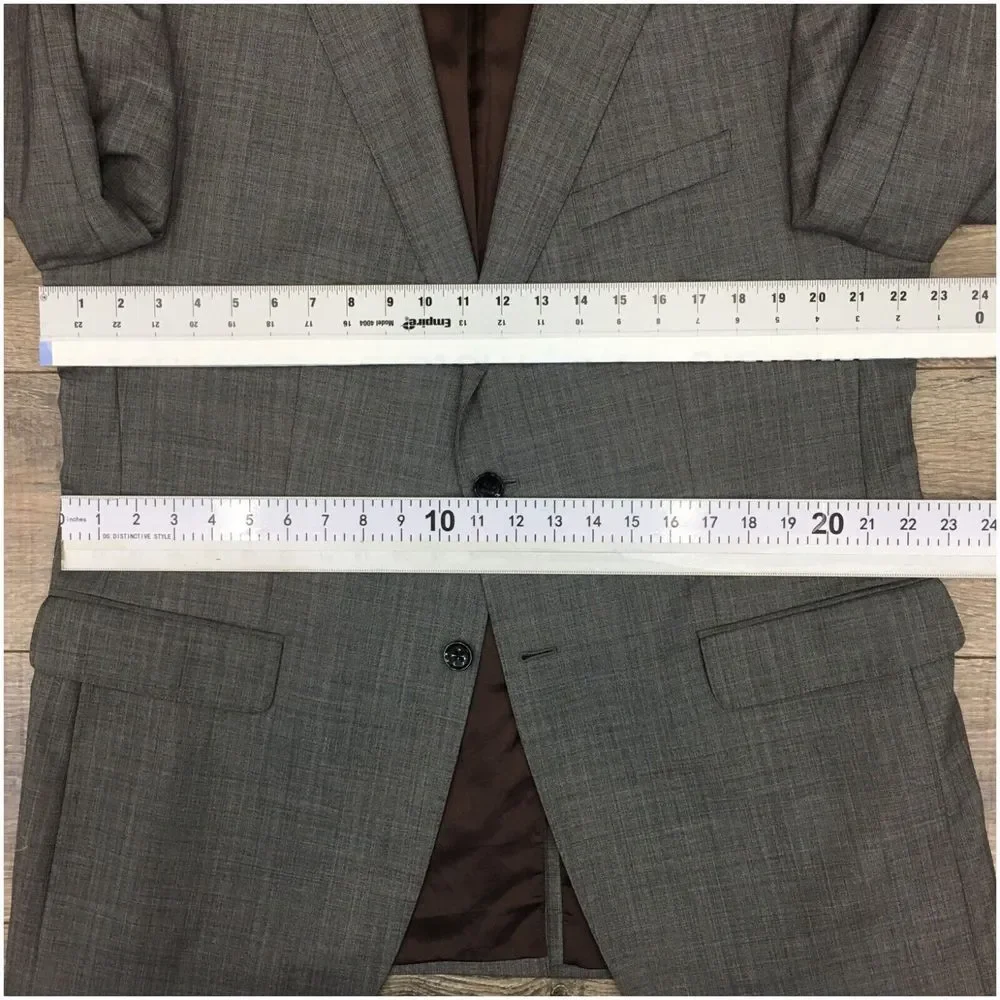 BANANA‎ REPUBLIC Mens Blazer Sport Coat Casual Jacket Size 44R Modern Wool Suit